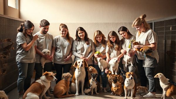 Engagement des bénévoles : impact dans les associations animales